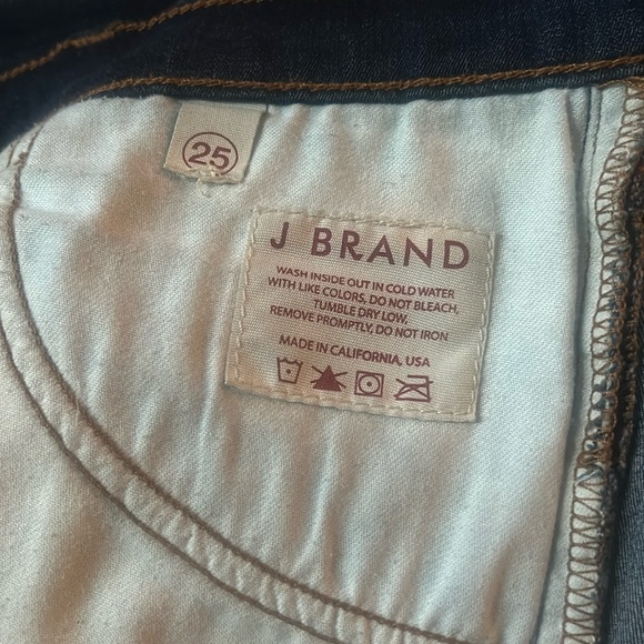 J Brand Maria Jean in Starless - dark wash skinny denim - Picture 4 of 5